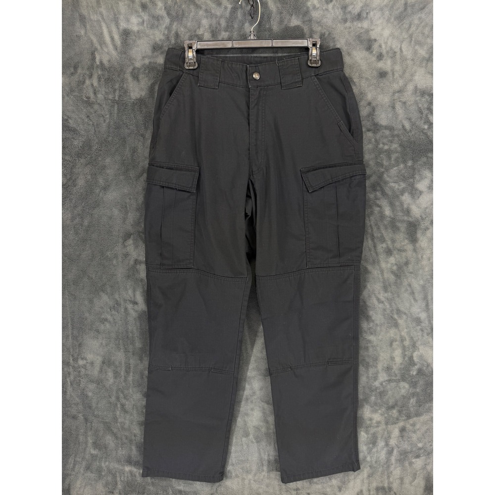 5.11 Tactical Series 74280 Mens Medium Black Cargo Pants Ripstop Regular Inseam